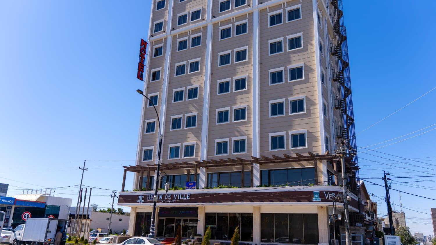 Hotel Hilen De Ville Ερμπίλ Εξωτερικό φωτογραφία